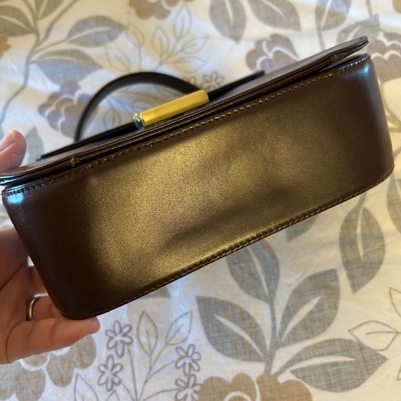 Beautiful Vintage Mark Cross Handbag with Crossbody Strap - Picture 10 of 10